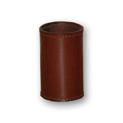 картинка Leather Coin Cylinder (Brown, Half Dollar Size) - Trick от магазина Одежда+