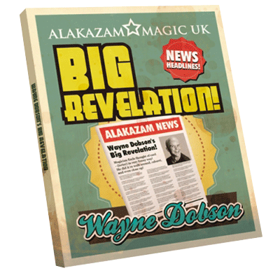 картинка The Big Revelation (DVD and Gimmick) by Wayne Dobson and Alakazam Magic - DVD от магазина Одежда+