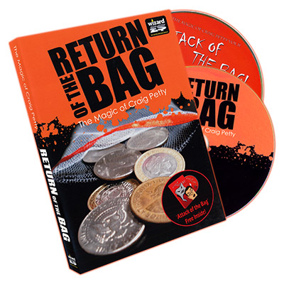 картинка Return of The Bag (2 DVD set) by Craig Petty and World Magic Shop - DVD от магазина Одежда+
