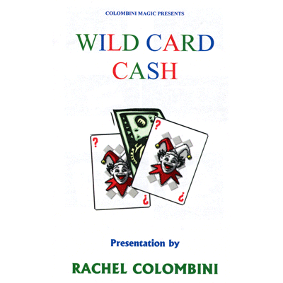 Jumbo Wild Card Cash by Wild-Colombini Magic - Trick