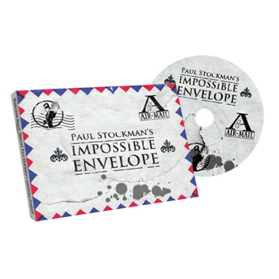 Impossible Envelope (Gimmick and DVD) by Paul Stockman and Alakazam Magic - DVD