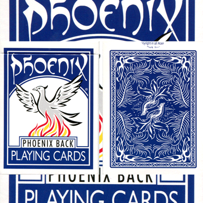 Phoenix Parlour Double Decker Two Way (Blue) by Card-Shark - Trick