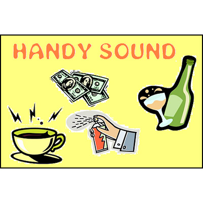 картинка Handy Sound (Coin in Liquid and Paper Tear) - Trick от магазина Одежда+