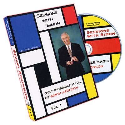 картинка Sessions With Simon: The Impossible Magic Of Simon Aronson - Volume 1 - DVD от магазина Одежда+