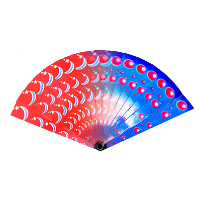 картинка Color Changing Fan (Peacock)  7" by Uday - Trick от магазина Одежда+