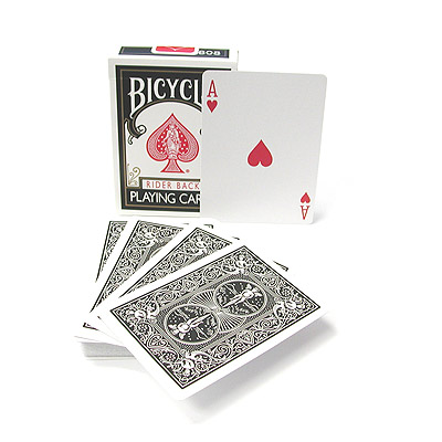 Cards Bicycle Black Back USPCC