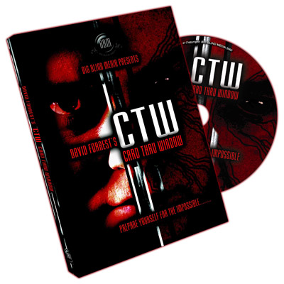 CTW (Card Through Window) by David Forrest & Big Blind Media - DVD