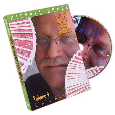 картинка Easy to Master Card Miracles Volume 9 by Michael Ammar - DVD от магазина Одежда+