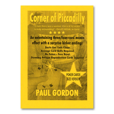 Corner of Piccadilly (Poker Size) by Paul Gordon - Trick