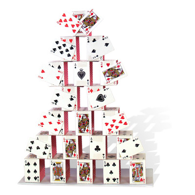 Card Castle (17") by Uday - Trick