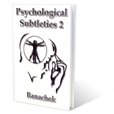 картинка Psychological Subtleties 2 (PS2)by Banachek -  Book от магазина Одежда+