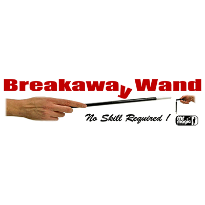 Breakaway Wand (with extra piece & replacement cord) by Mr. Magic - Trick