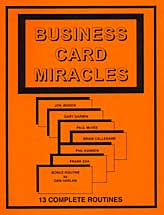 картинка Business Card Miracles book от магазина Одежда+