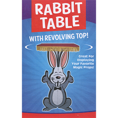 картинка Rabbit Table with Revolving Top - Trick от магазина Одежда+