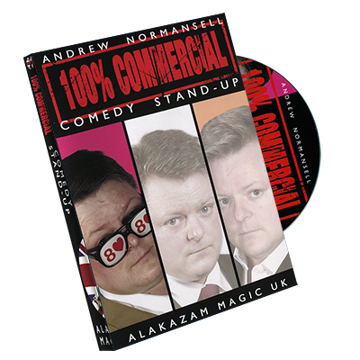 100 percent Commercial Volume 1 - Comedy Stand Up by Andrew Normansell - DVD