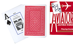 картинка Cards Aviator Poker size (Red) от магазина Одежда+