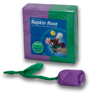 картинка Napkin Rose - Refill (Purple) by Michael Mode - Trick от магазина Одежда+
