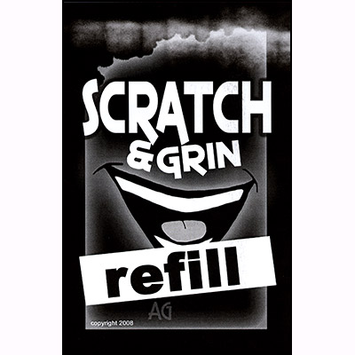 REFILL for Scratch and Grin by Andrew Gerard - Trick