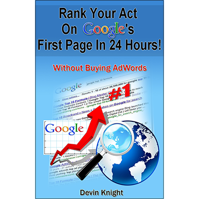 картинка How To Rank Your Act on Google by Devin Knight - Book от магазина Одежда+