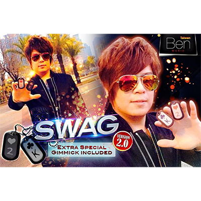 картинка SWAG V2 (2 Gimmicks and DVD) by Taiwan Ben - Trick от магазина Одежда+